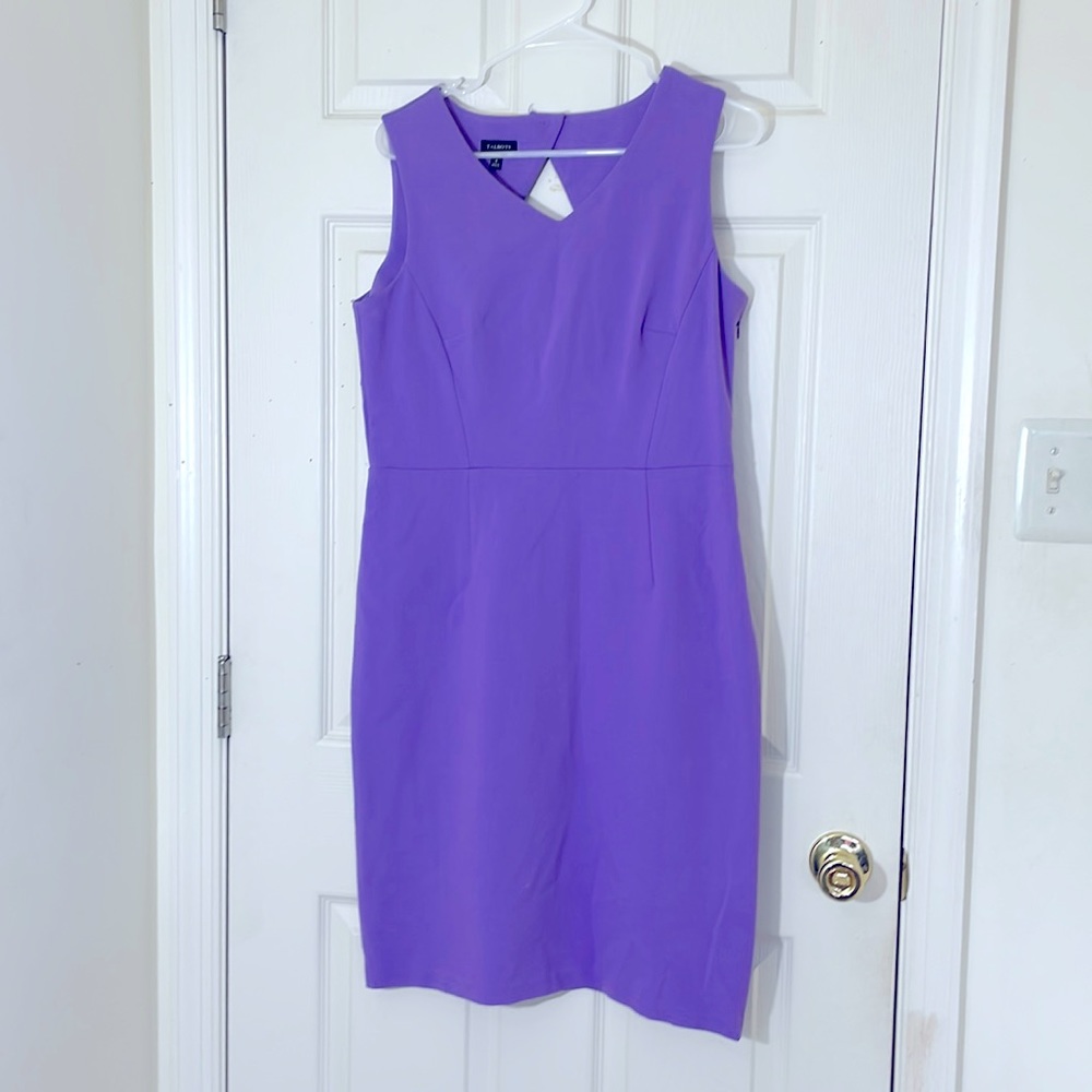 TALBOTS Purple Lavender Dress Size 8